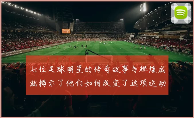 七位足球明星的传奇故事与辉煌成就揭示了他们如何改变了这项运动的面貌