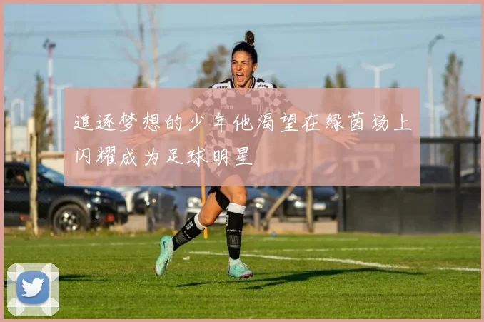 追逐梦想的少年他渴望在绿茵场上闪耀成为足球明星