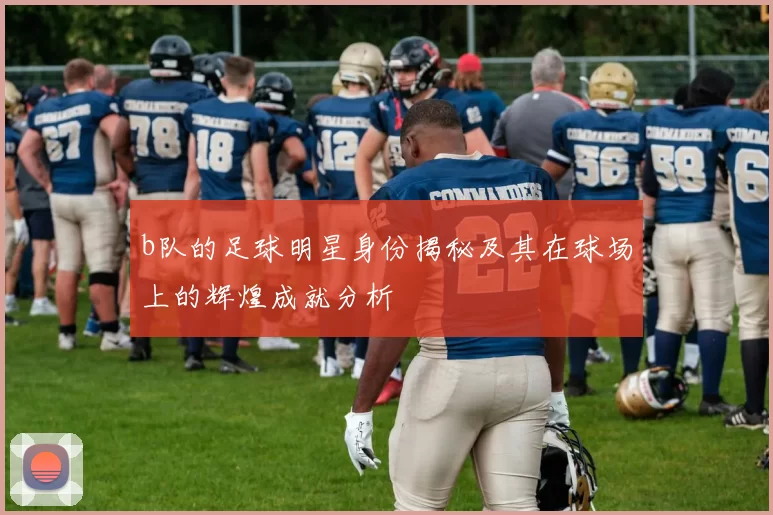b队的足球明星身份揭秘及其在球场上的辉煌成就分析